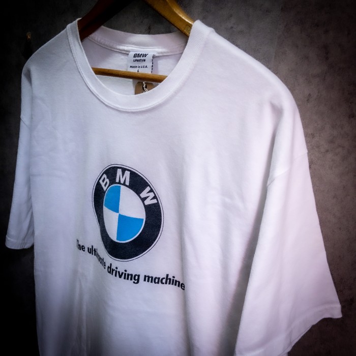 独車王者” 90s BMW emblem graphic T-shirt Tシャツ | Vintage.City