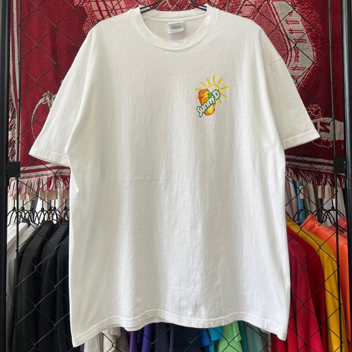 90s サニーディー 飲料系 半袖Tシャツ シングルステッチ デザイン