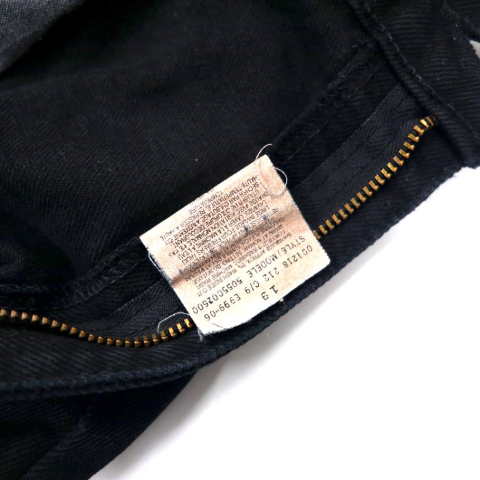 Levi's カナダ製 90年代 550 RELAXED FIT ブラック デニムパンツ 40 ビッグサイズ 550-0260 | Vintage.City 古着屋、古着コーデ情報を発信
