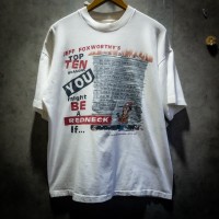 “赤首帽子” 90s Red Neck graphic T-shirt　Tシャツ | Vintage.City 빈티지숍, 빈티지 코디 정보