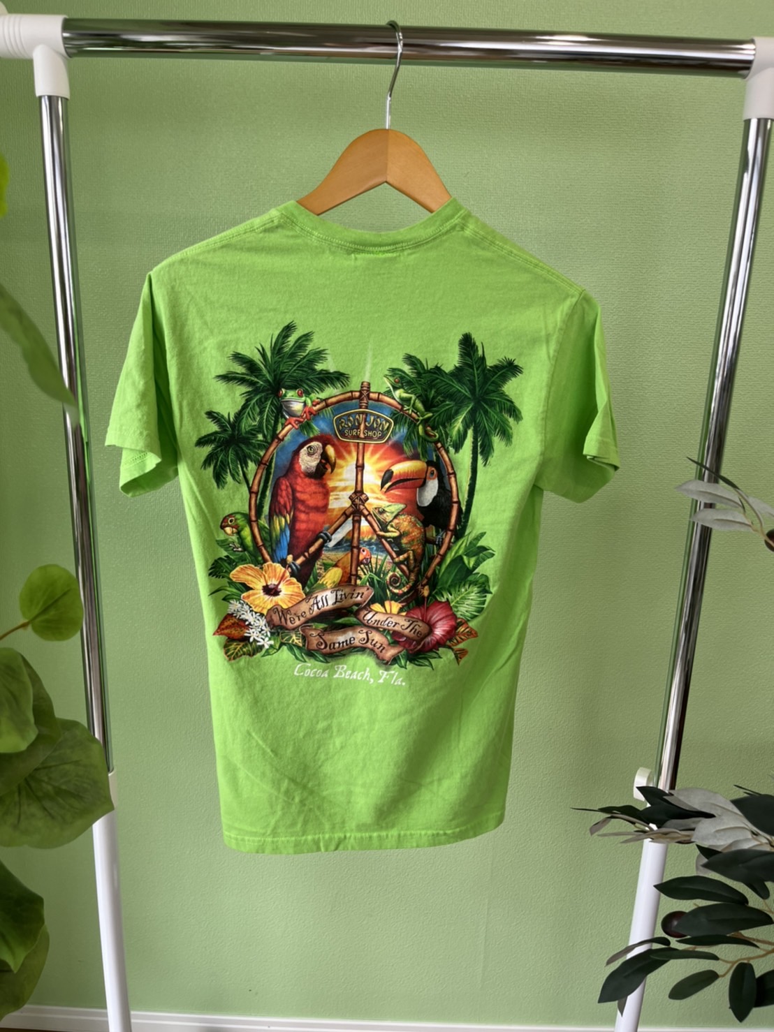 RON JON】00's RonJon Surf Shop Y2K cocoa beach T-Shirt （men's S