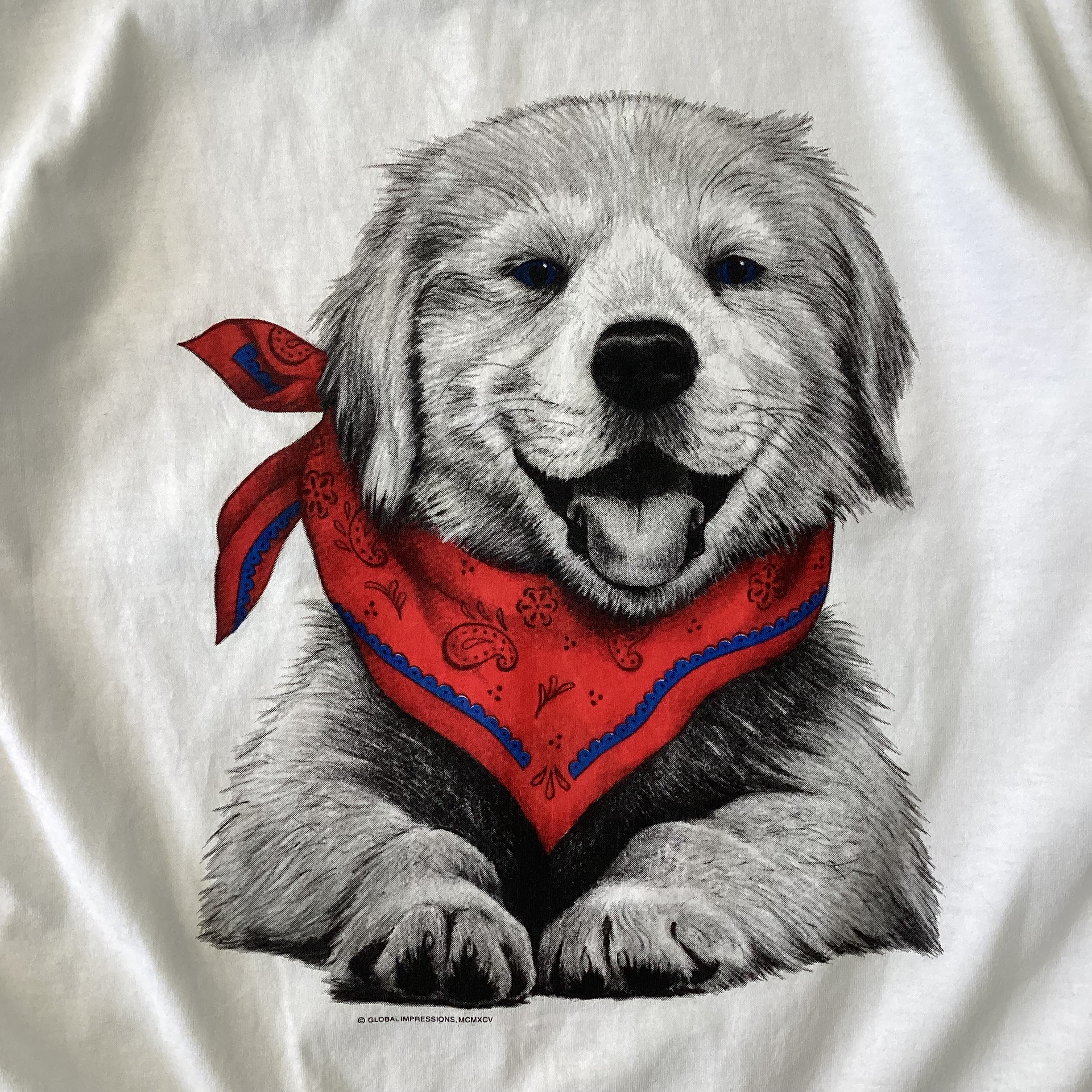 USA製 90's アニマルプリントTシャツ アニマルTシャツ 犬Tシャツ 