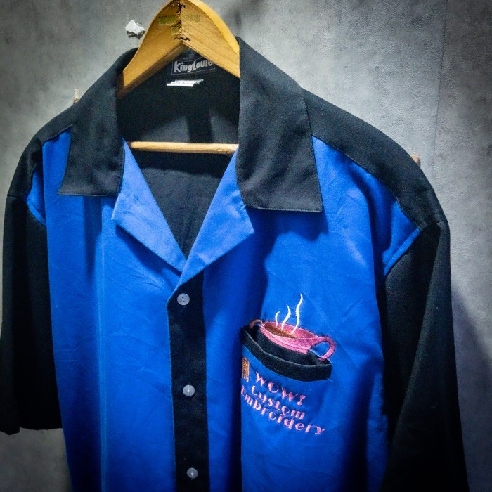 “十柱戯衣” HILTON open collar shirt with excellent embroidery　ボーリングシャツ | Vintage.City Vintage Shops, Vintage Fashion Trends