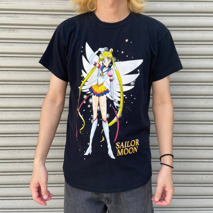 セーラームーン　ヴィンテージ　アニメ　Tシャツ　L 美品　sailor moonKフォローで割引多数出品中