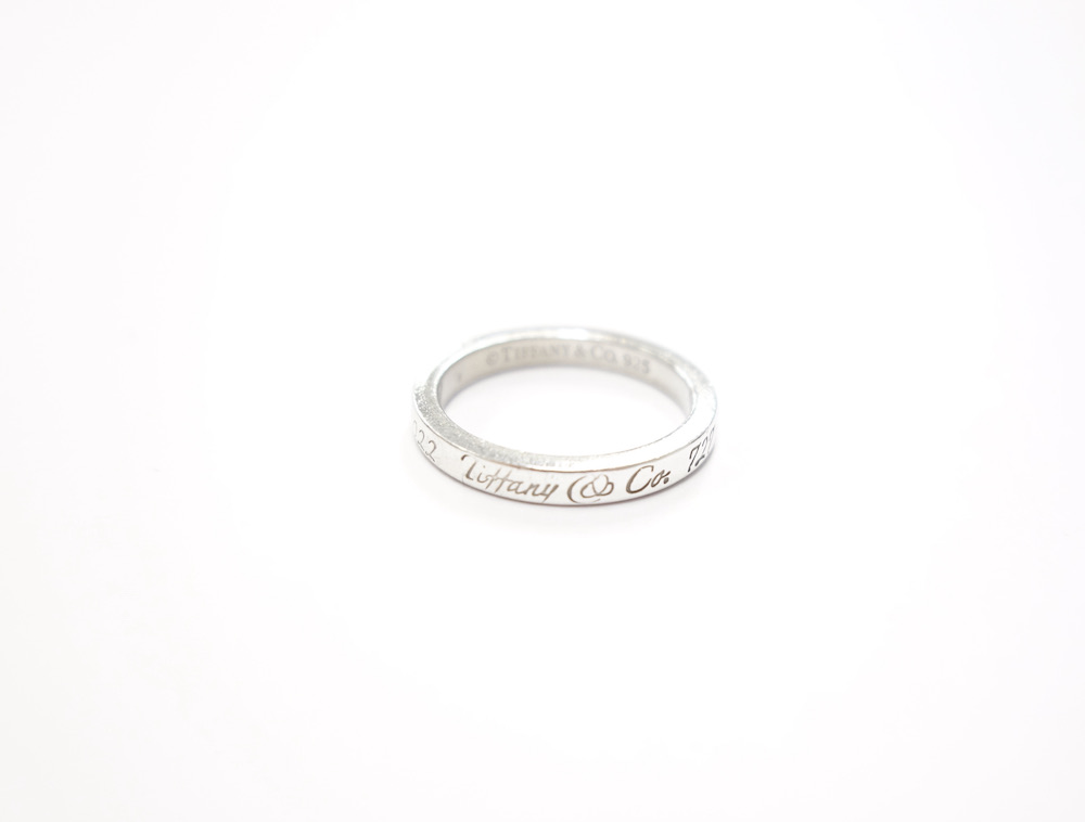 Tiffany & Co ティファニー ノーツナロー リング 指輪 silver925 11.5 ...