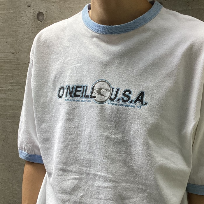 90's~00's O'NEILL/オニール リンガーTシャツ Y2K ビッグTシャツ fc ...