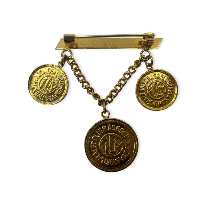 Vintage Coin Broach ヴィンテージ コイン ブローチ ピン ゴールド フランス硬貨 | Vintage.City 古着屋、古着コーデ情報を発信