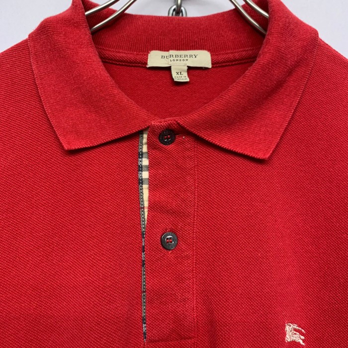 “Burberry” S/S One Point Polo Shirt No1 | Vintage.City 古着屋、古着コーデ情報を発信