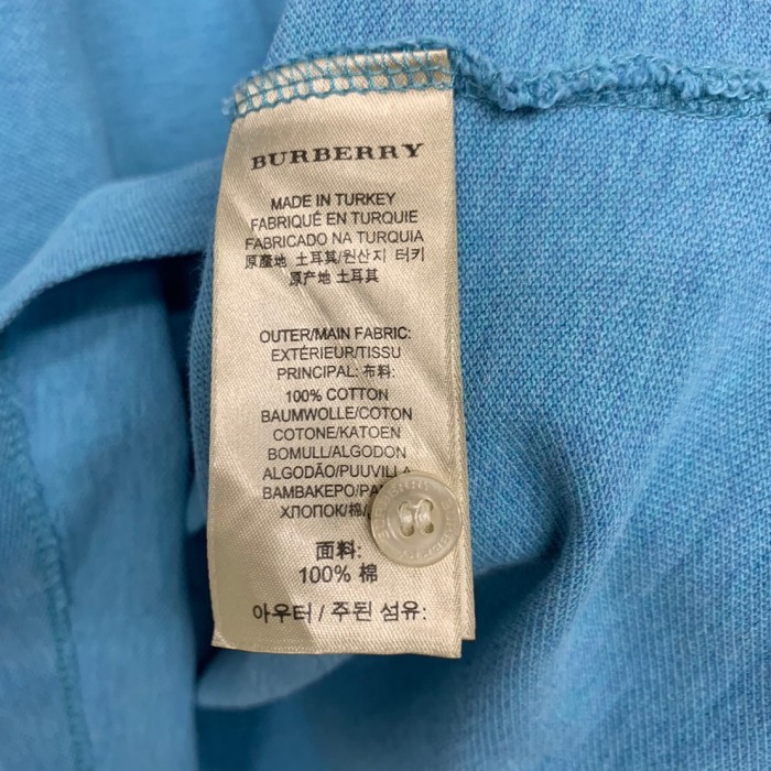 “Burberry” S/S One Point Polo Shirt No2 | Vintage.City 빈티지숍, 빈티지 코디 정보