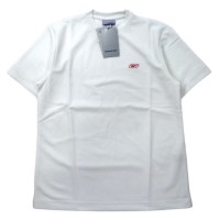 Reebok PLAY DRY Tシャツ M ホワイト ポリエステル ワンポイントロゴ 未使用品 | Vintage.City 빈티지숍, 빈티지 코디 정보