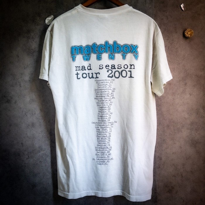 米轟音華” Matchbox Twenty mad season T-shirt バンドT | Vintage.City
