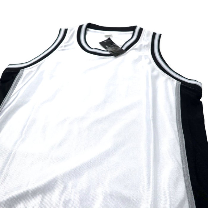 Basket Wear バスケタンク タンクトップ S ホワイト ブラック SPURS スパーズ カラー 未使用品 | Vintage.City 古着屋、古着コーデ情報を発信
