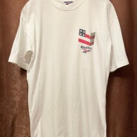 希少 MADE IN USA製 90s Reebok バックプリントロゴプリントTシャツ ホワイト Lサイズ | Vintage.City 古着屋、古着コーデ情報を発信