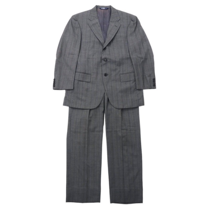 Polo by Ralph Lauren スーツ セットアップ T175 AB6 グレー ストライプ ウール 日本製 | Vintage.City 古着屋、古着コーデ情報を発信