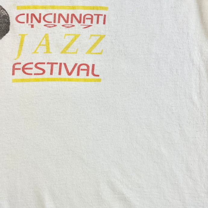 90年代 CINCINNATI JAZZ FESTIVAL 1997 フェス アート プリント T