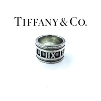 TIFFANY & CO. アトラス ワイド リング 指輪 9号 シルバー SILVER 925 ピンキー | Vintage.City 古着屋、古着コーデ情報を発信