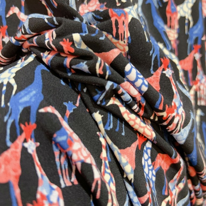 colorful dress / giraffe pattern | Vintage.City 古着屋、古着コーデ情報を発信
