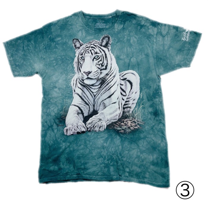 ③2XLsize The Mountain white tiger TEE ホワイトタイガー マウンテン ...