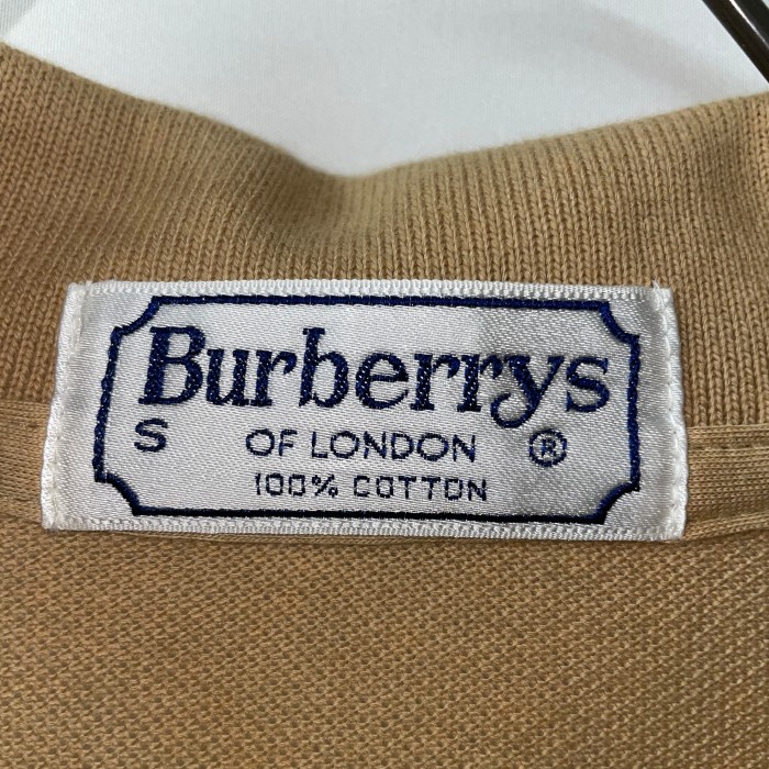 Burberrys ポロシャツ 長袖　ロングポロ　ワンポイント | Vintage.City 古着屋、古着コーデ情報を発信