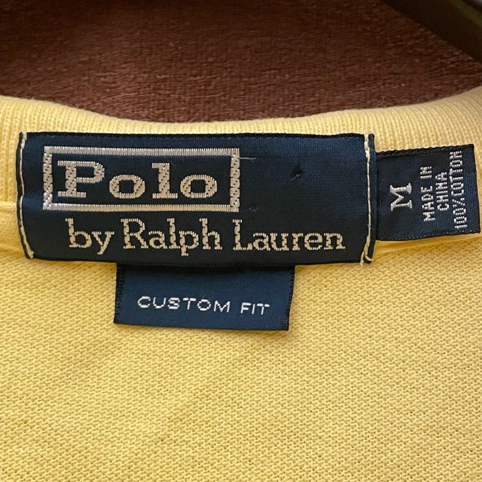 Polo by Ralph Lauren ダメージ加工半袖鹿の子ポロシャツ イエロー Mサイズ | Vintage.City 빈티지숍, 빈티지 코디 정보