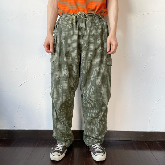 80s US ARMY night camouflage over pants アメリカ軍 ナイトカモ 