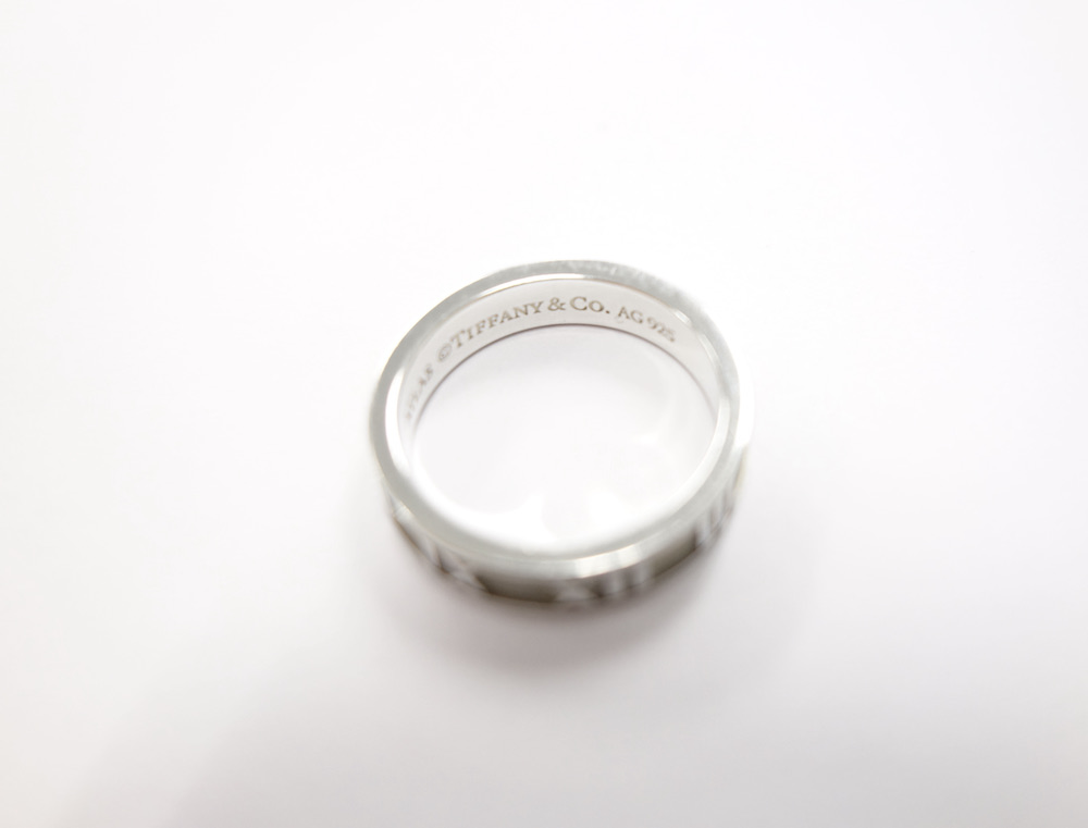 Tiffany & Co ティファニー アトラス リング 指輪 silver925 9号 #19 