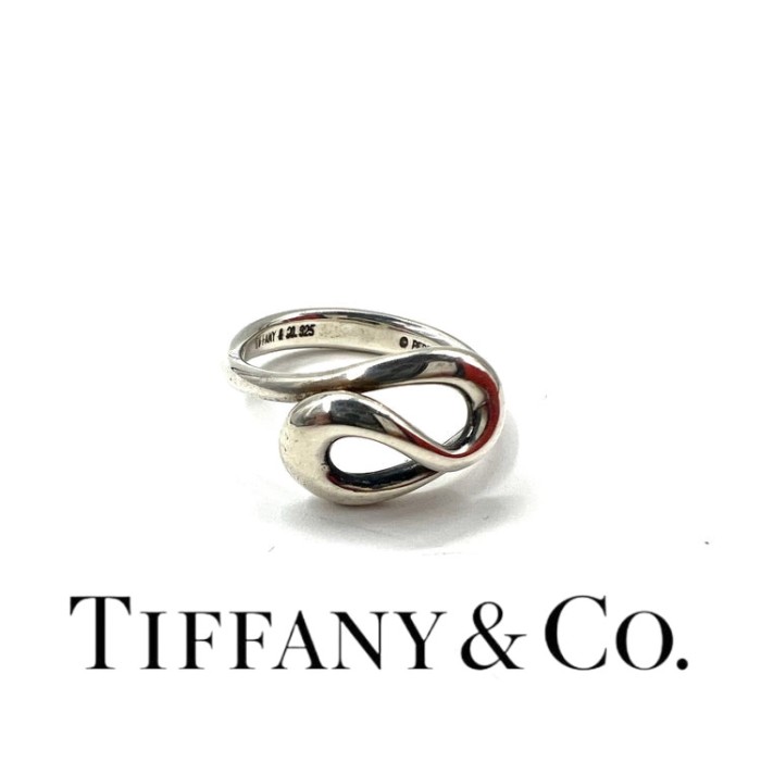TIFFANY & CO. オープン ウェーブ リング 指輪 11号 エルサペレッティ 
