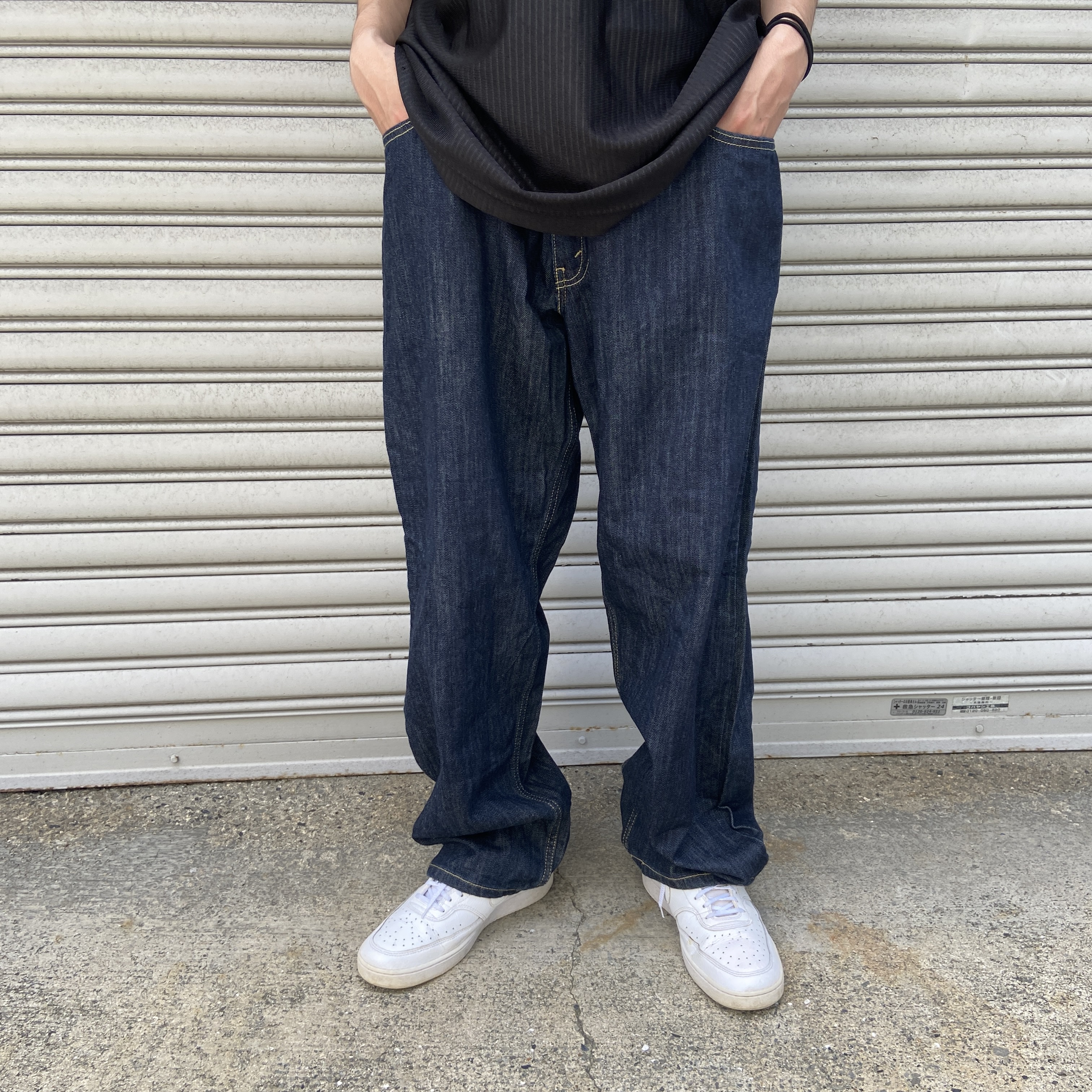 デッドストック Levi's silverTab バギーデニムパンツ W38