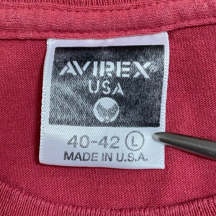 【AVIREX】USA製 S.A.C アーチロゴ Tシャツ くすみカラー 袖プリント L アヴィレックス US古着 | Vintage.City 古着屋、古着コーデ情報を発信