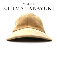 KIJIMA TAKAYUKI ゴートスエードキャップ 2 ベージュ レザー 172707 日本製 | Vintage.City 古着屋、古着コーデ情報を発信