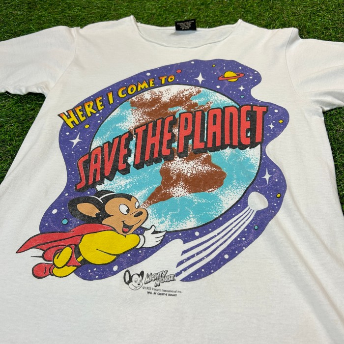 90s MIGHTY MOUSE T-Shirt / Made In USA Vintage ヴィンテージ 古着