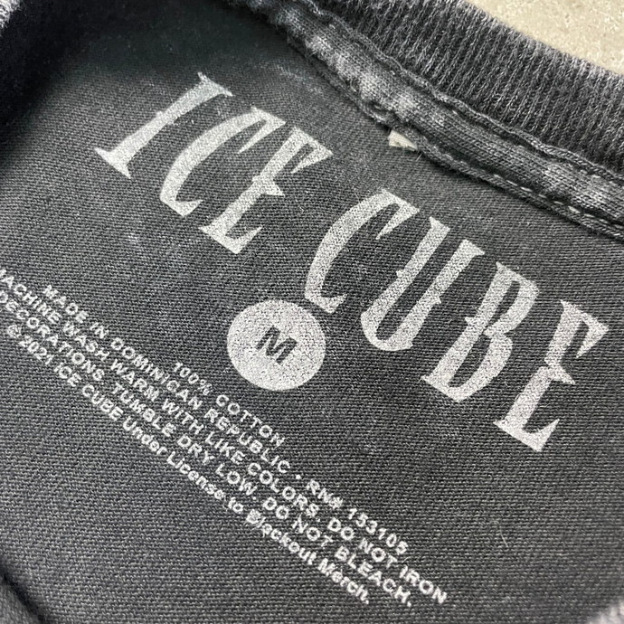 ICE CUBE アイスキューブ タイダイ ラップTシャツ メンズM | Vintage.City