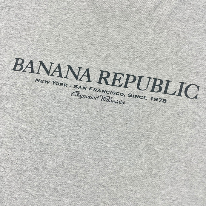 90年代 USA製 BANANA REPUBLIC バナナリパブリック フロントロゴ