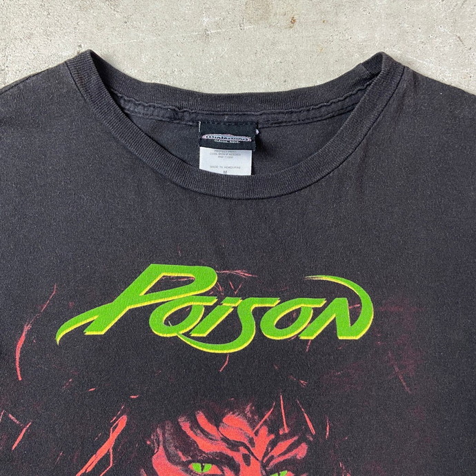 00年代 Poison ポイズン open up and say...ahh メタル バンドTシャツ