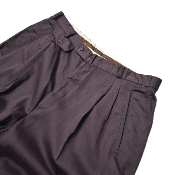 Vintage Purple Color Two Tuck Slacks | Vintage.City Vintage Shops, Vintage Fashion Trends