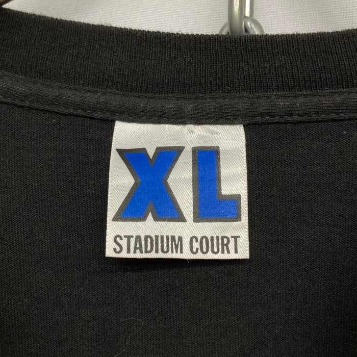 STADIUM COURT Tシャツ 半袖 プリント サイズ：L ブラック MADE IN U.S.A