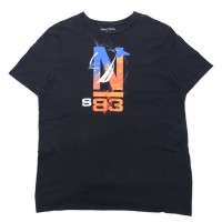 NAUTICA プリント Tシャツ XXL ブラック コットン ビッグサイズ | Vintage.City 古着屋、古着コーデ情報を発信