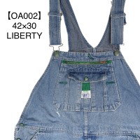 OA002 42×30 Liberty denim overall リバディー デニム オーバーオール | Vintage.City 古着屋、古着コーデ情報を発信