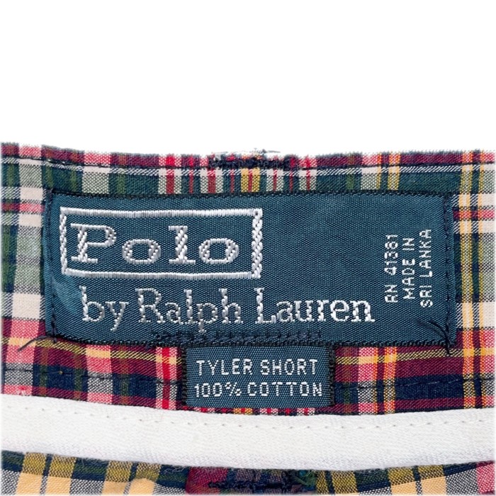 HP31 W36 Polo by Ralph Laren check halfpants ポロバイラルフローレン チェックパンツ ハーフパンツ | Vintage.City 古着屋、古着コーデ情報を発信