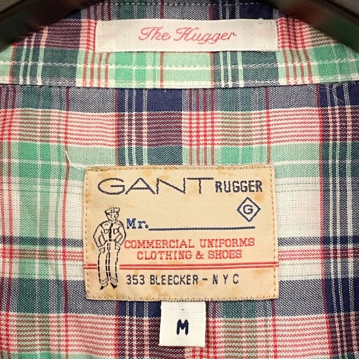 【UNITED ARROWS取り扱い】GANT RUGGER 半袖チェックシャツ マルチカラー Mサイズ | Vintage.City 古着屋、古着コーデ情報を発信