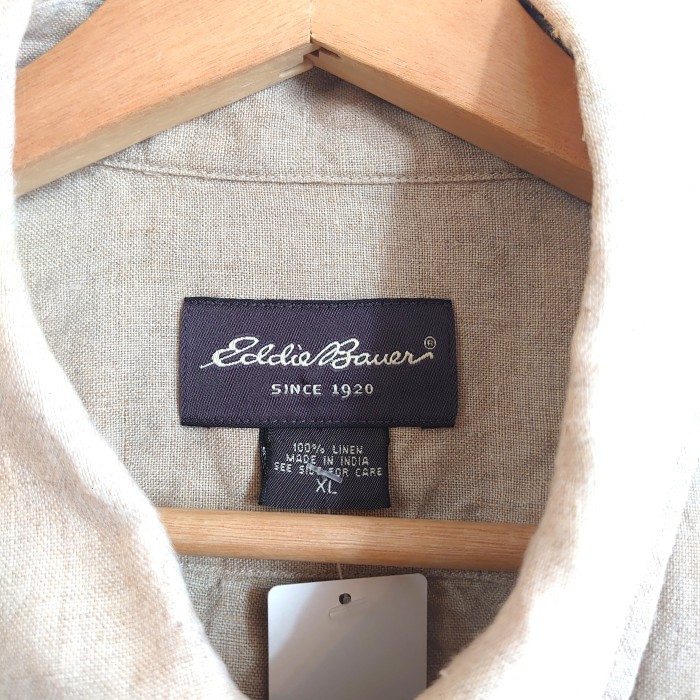 Eddie Bauer linen BD shirt | Vintage.City 빈티지숍, 빈티지 코디 정보