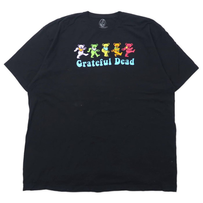 GRATEFUL DEAD グレイトフルデッド バンドTシャツ 3XL ブラック ...