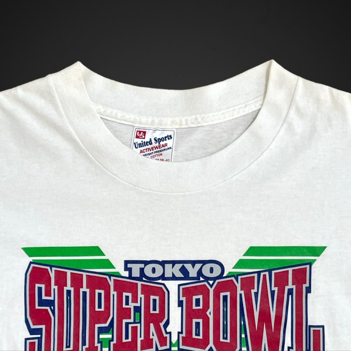 United Sports】90s USA製 Xリーグ プリント Tシャツ シングルステッチ ...