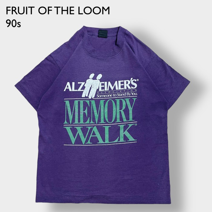 FRUIT OF THE LOOM】90s USA製 プリント Tシャツ シングルステッチ ...