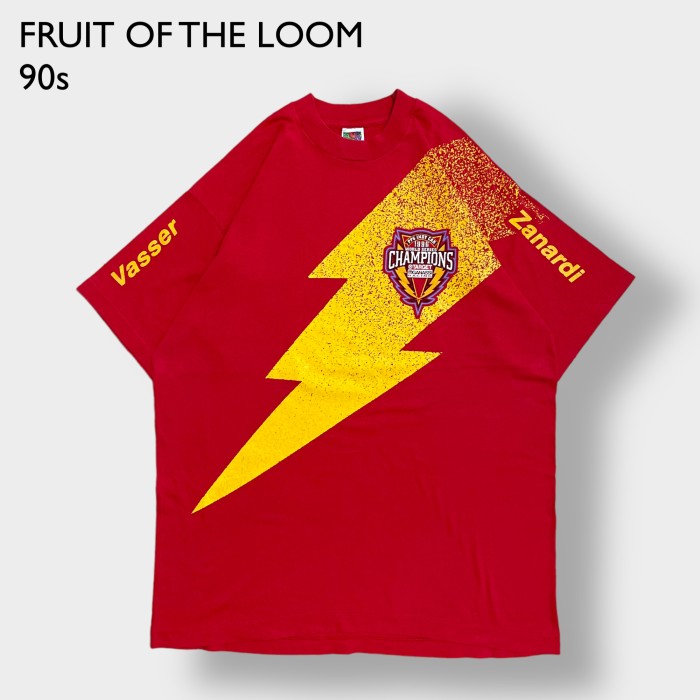 FRUIT OF THE LOOM】90s USA製 レーシングTシャツ インディカーレース ...