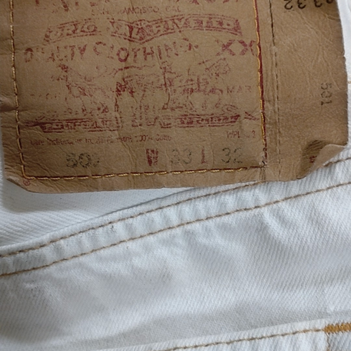 リーバイス501　ホワイトジーンズ | Vintage.City 古着屋、古着コーデ情報を発信