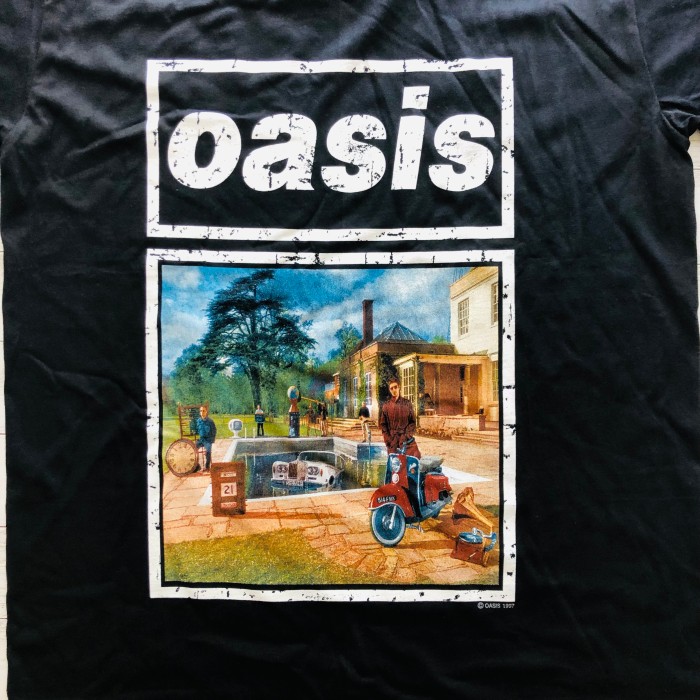 オアシス oasis L バンド Tシャツ ロック Tシャツ | Vintage.City