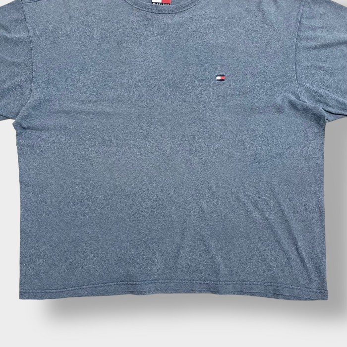 【Tommy Hilfiger】90s USA素材 旧タグ フラッグタグ ワンポイント 刺繍ロゴ Tシャツ XL ワイドサイズ トミーヒルフィガー US古着 | Vintage.City 古着屋、古着コーデ情報を発信