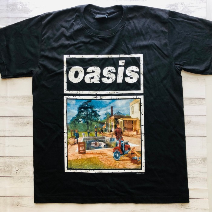 オアシス oasis L バンド Tシャツ ロック Tシャツ | Vintage.City