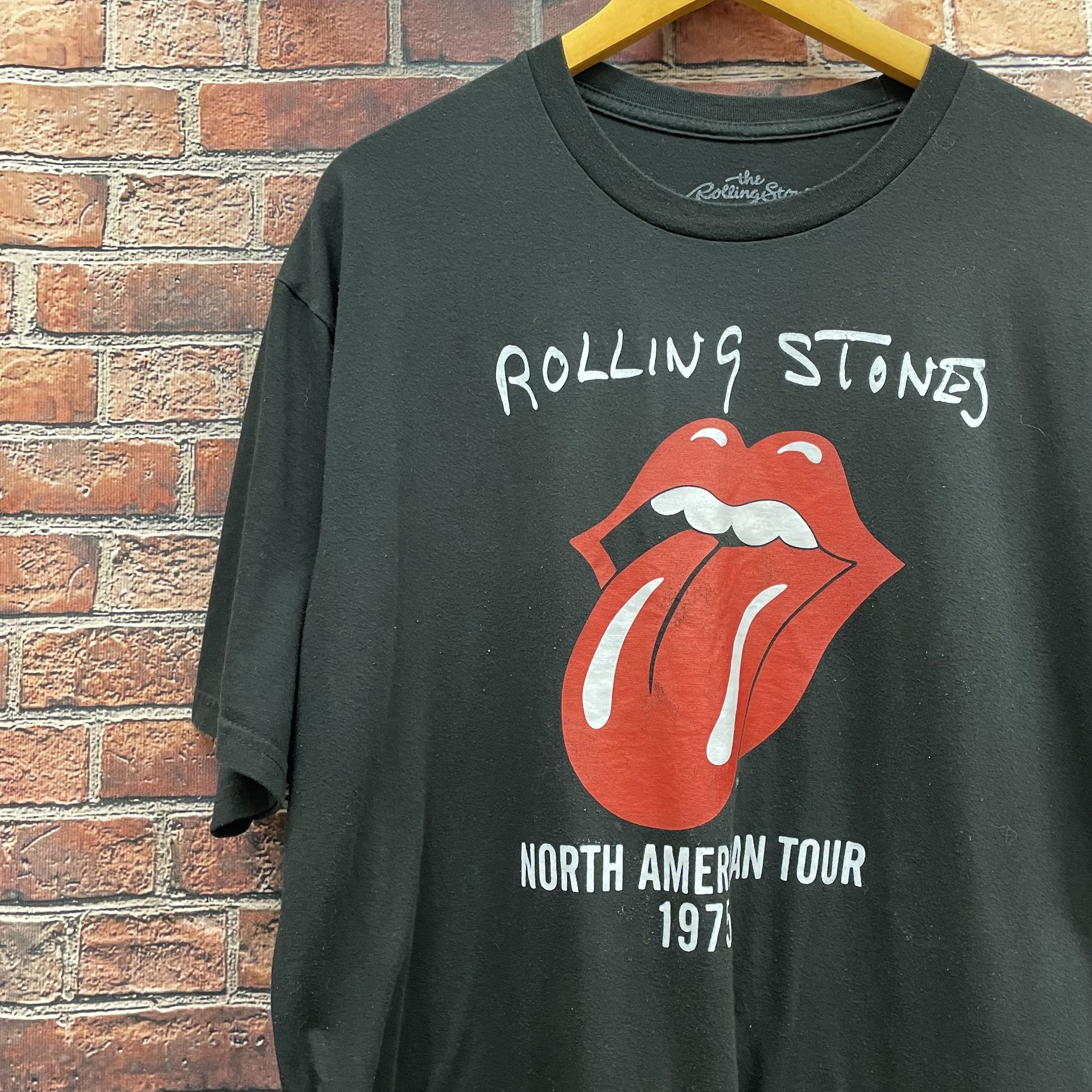 高評価格安XL Rolling Stones 全面プリントT バンドT Vintage 2 Tシャツ